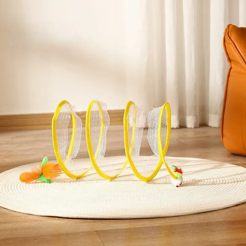 Open Fun Cat Tunnel Toy