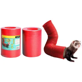 Pet One Tunnel Critter Tunnel Red 15x80cm