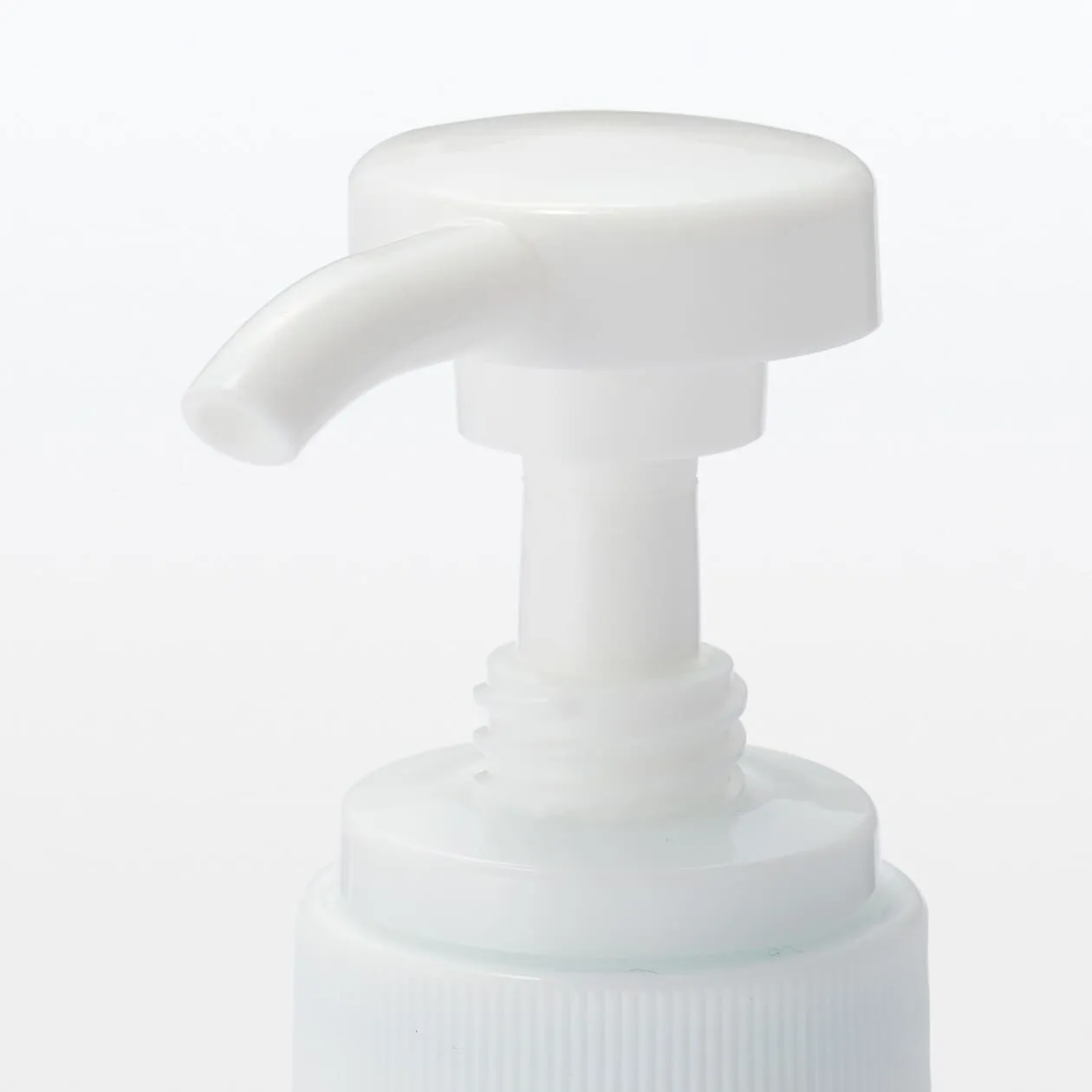 PET Pump Refill Bottle - White (600ml)