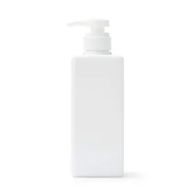 PET Pump Refill Bottle - White (600ml)