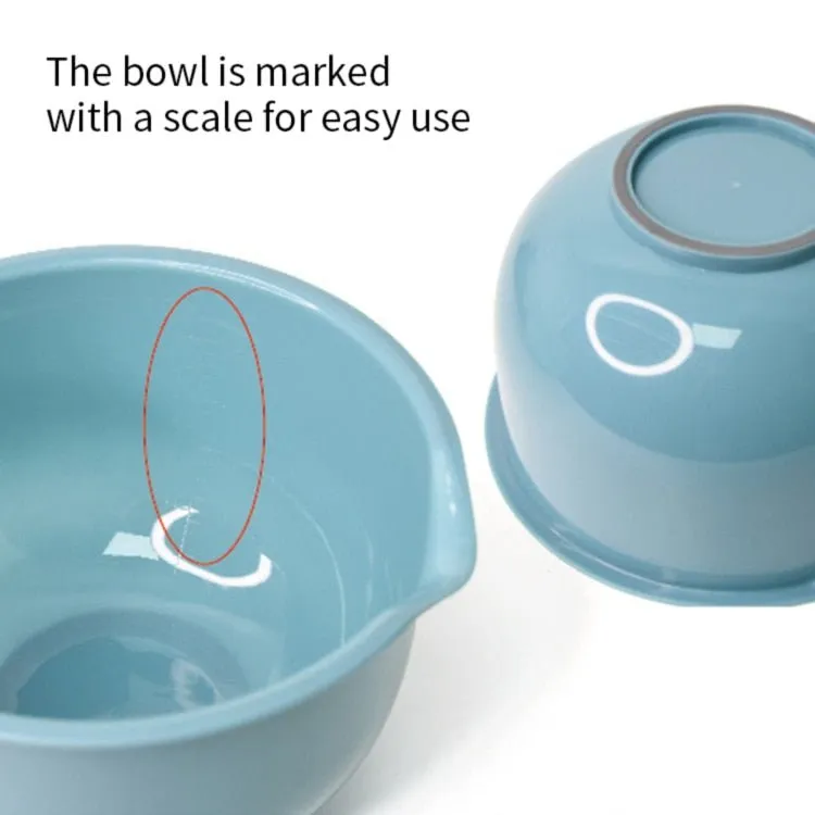 Plastic Mixing Bowls for Kitchen Serving