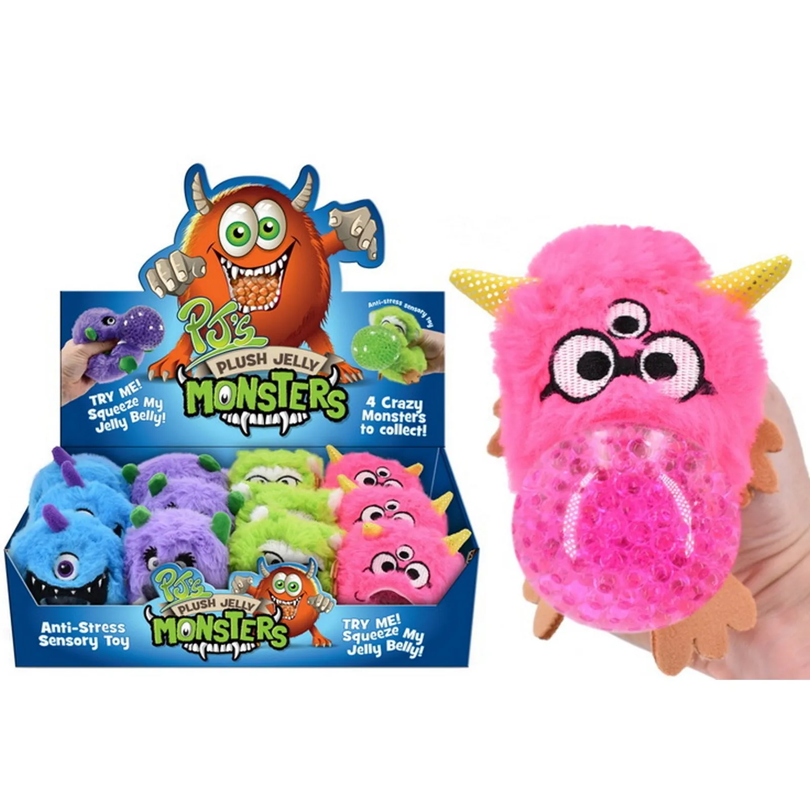 Plush Jelly Squeezers Monsters