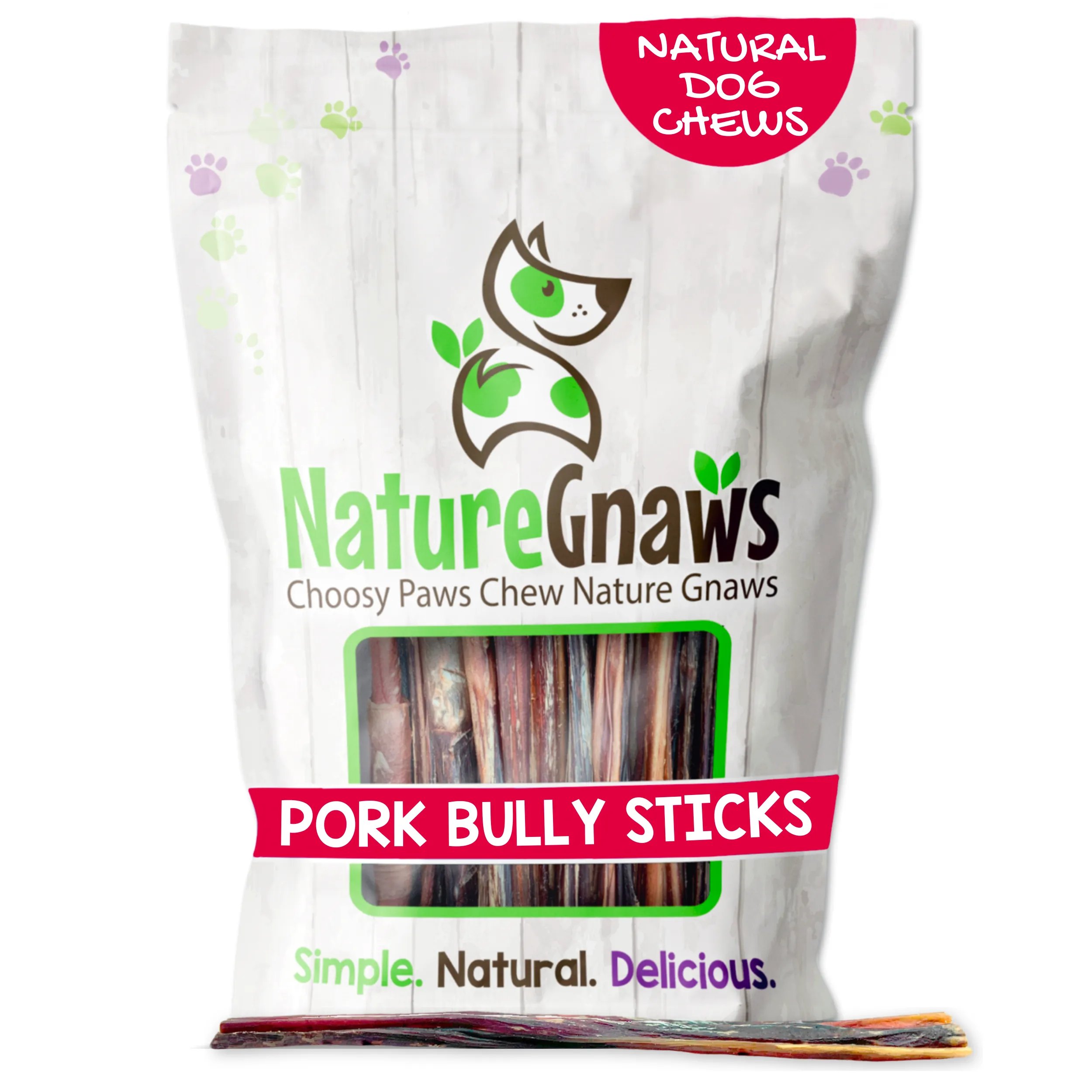 Pork Bully Sticks 5-6"