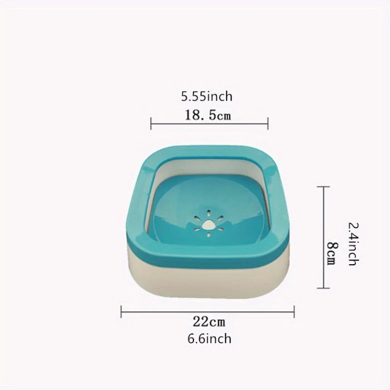 Portable No Spill 1L Pet Water Dispenser for Travel