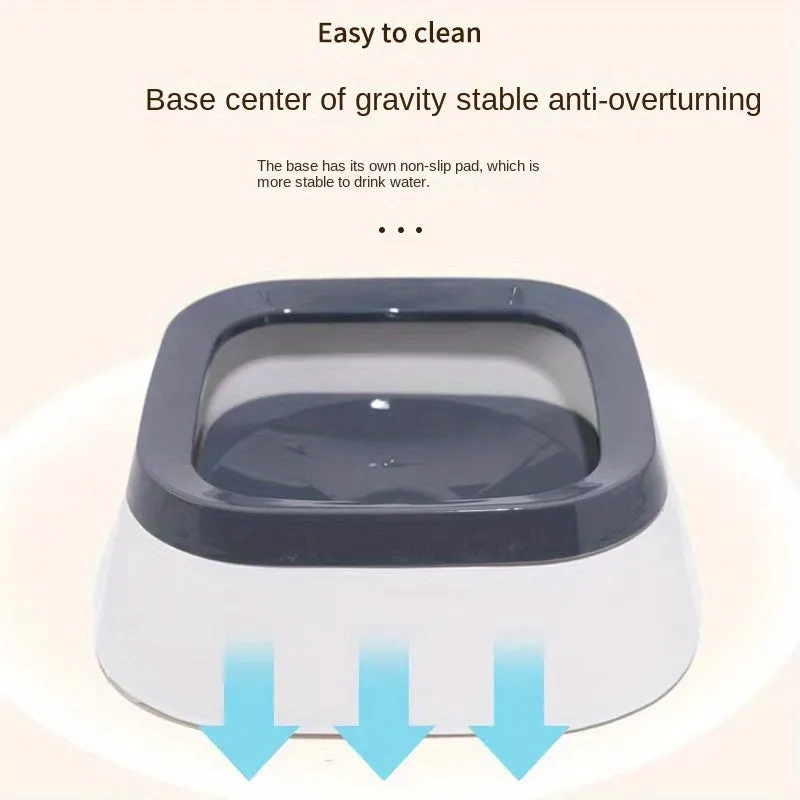 Portable No Spill 1L Pet Water Dispenser for Travel