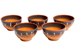 Sevilla Salsa Bowl Set of 5 - Hand Painted From Spain