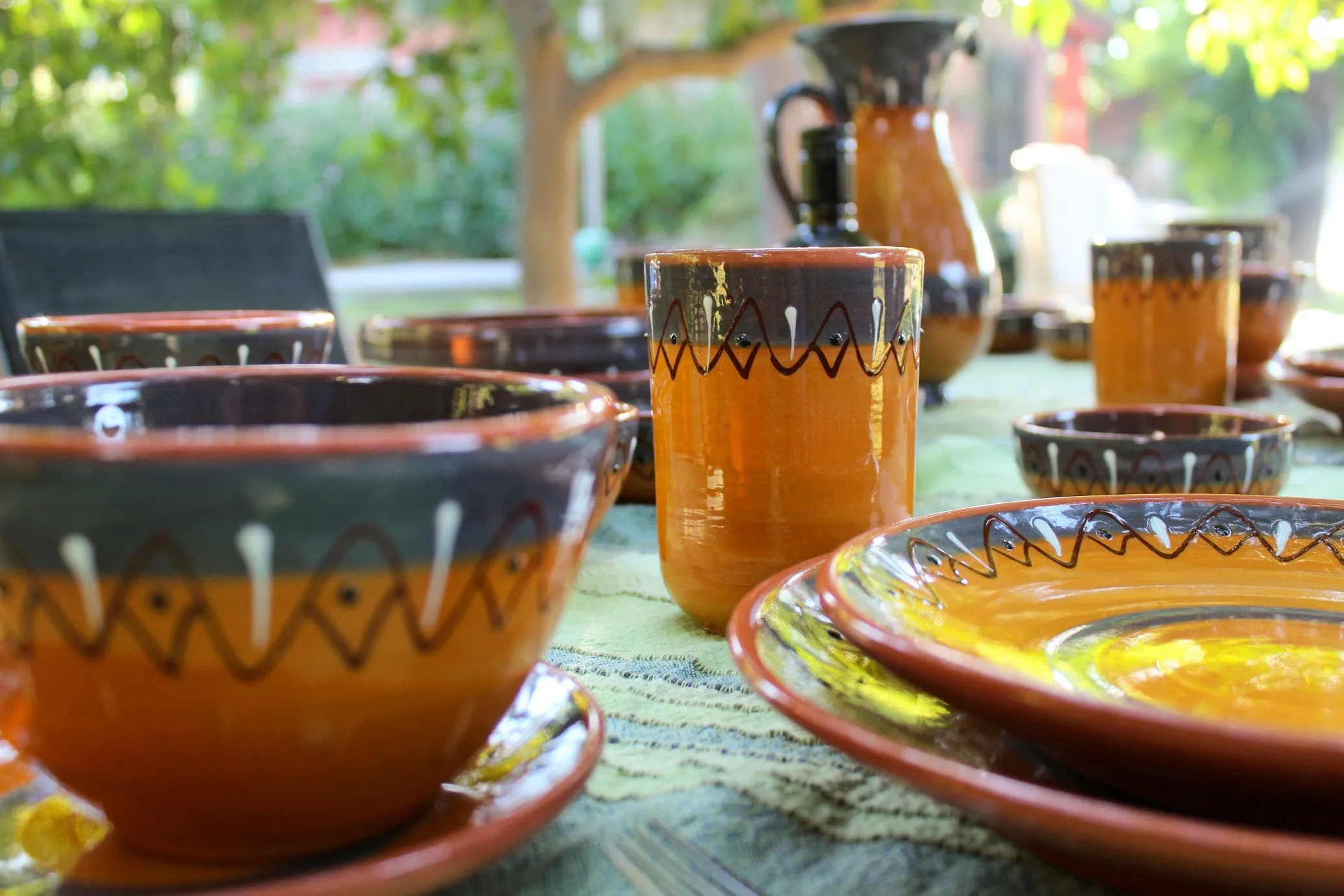 Sevilla Salsa Bowl Set of 5 - Hand Painted From Spain