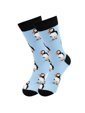 Sick Socks – Puffin – Exotic Animals Casual Dress Socks