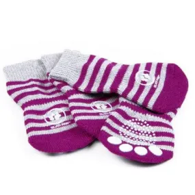 Silver Paw Inside Anti Slip Socks