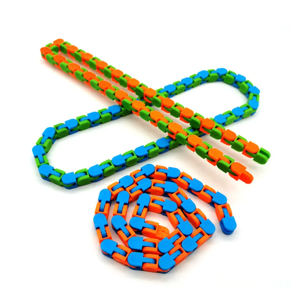 Stress-Relieving Bike Chain Fidget Bracelet for Adults and Students