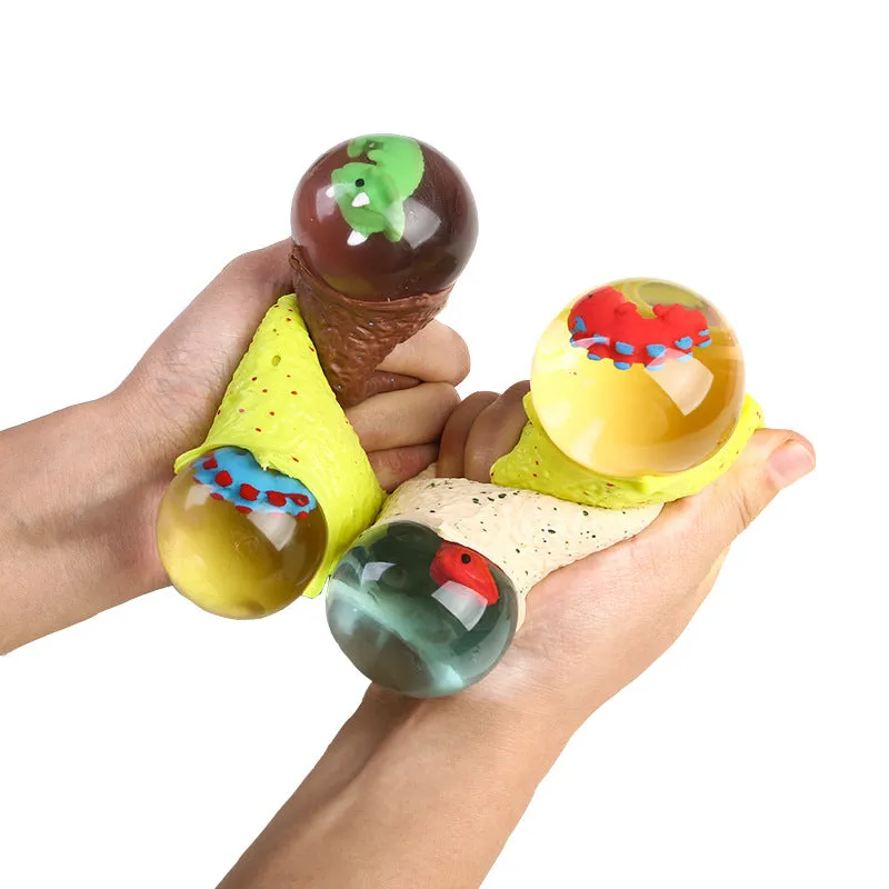 Stress-Relieving Dinosaur Egg Squishy Toys, TO0058