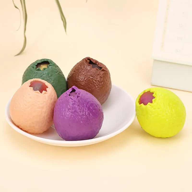 Stress-Relieving Dinosaur Egg Squishy Toys, TO0058