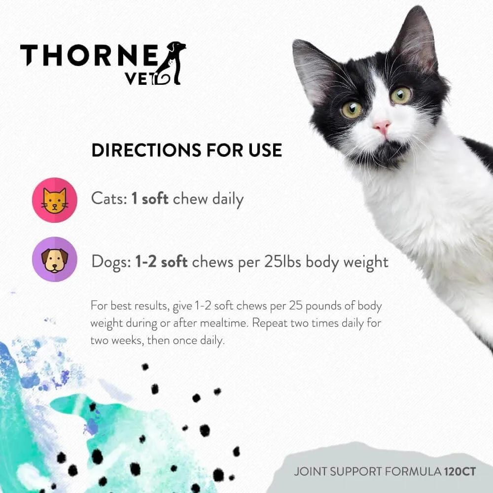 ThorneVet Joint Support Formula Dog & Cat Supplement