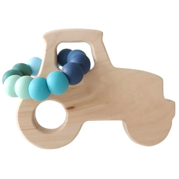 Tractor Wooden Grasping Toy