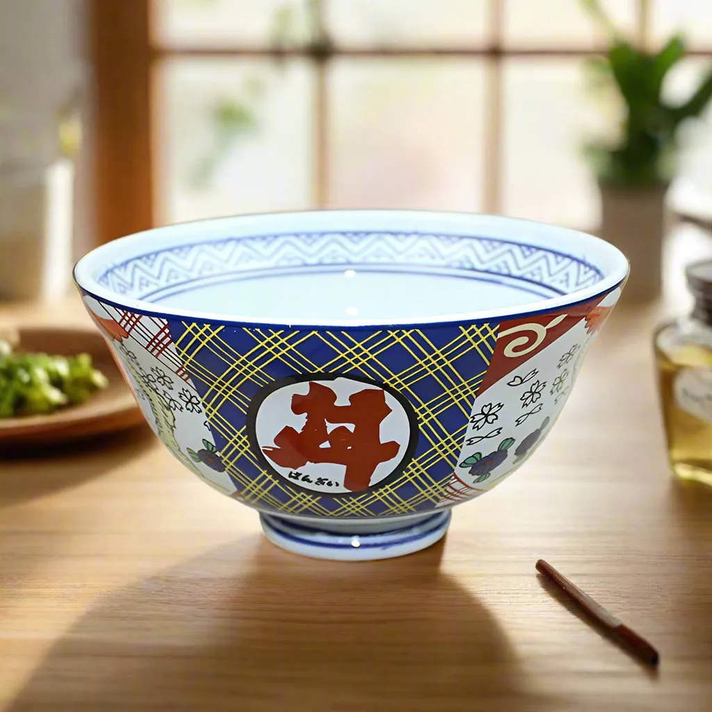 Traditional Japanese Ceramic Soup Bowl