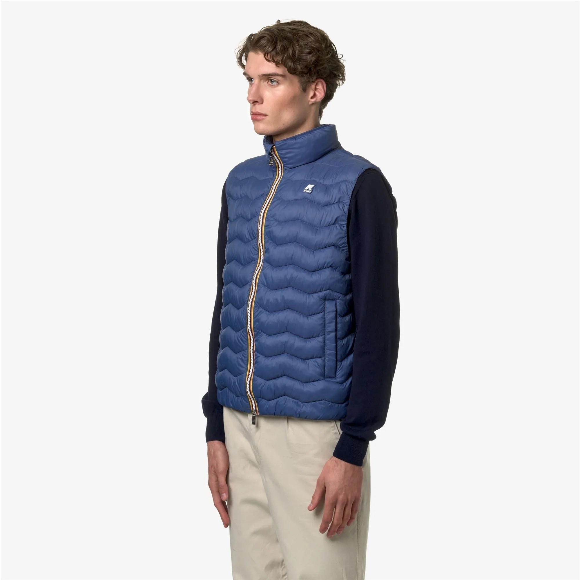 VALEN QUILTED WARM - Jackets - Vest - MAN - BLUE FIORD