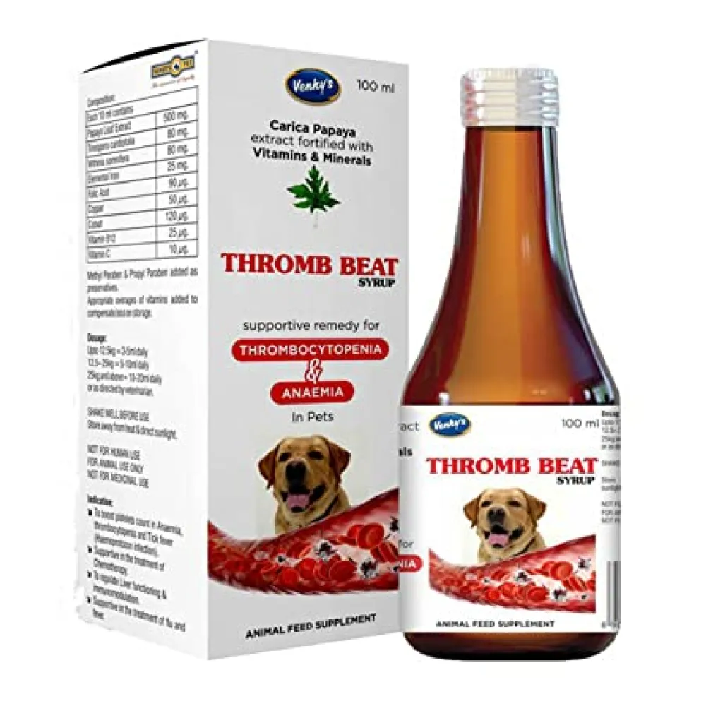 Venkys Thromb Beat Syrup (100ml)