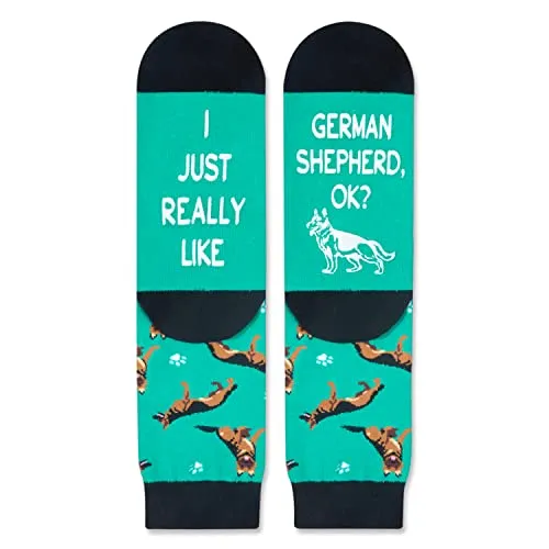 Versatile German Shepherd Gifts, Unisex German Shepherd Socks for Women and Men, All-occasion German Shepherd Gifts Animal Socks