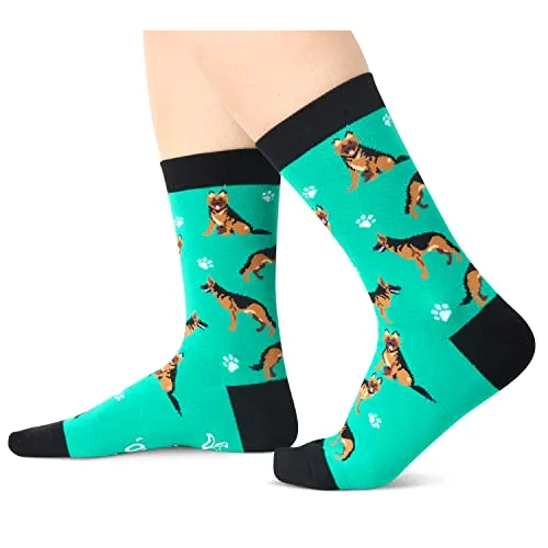 Versatile German Shepherd Gifts, Unisex German Shepherd Socks for Women and Men, All-occasion German Shepherd Gifts Animal Socks