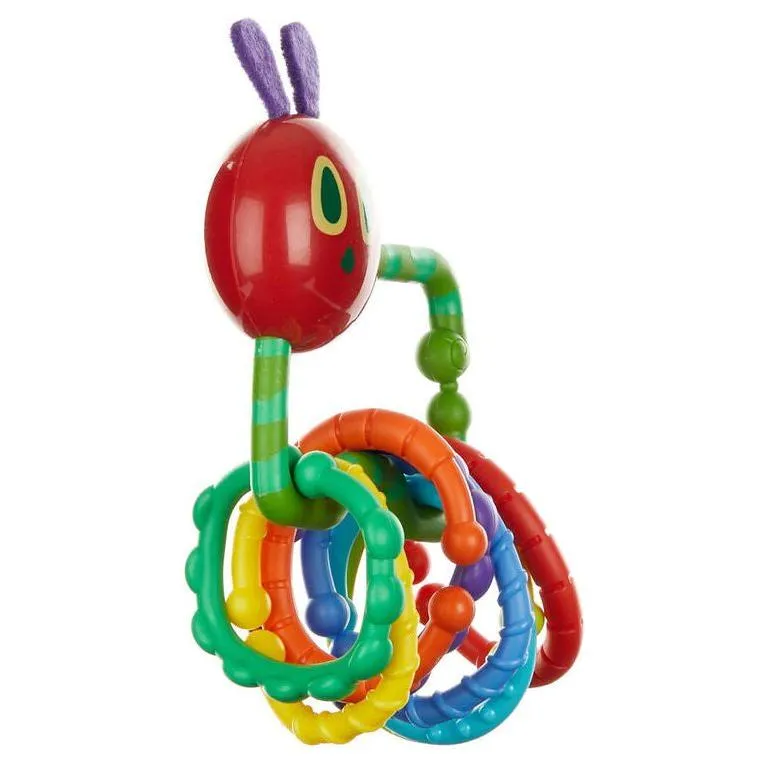 Very Hungry Caterpillar Rattle Teether with Links