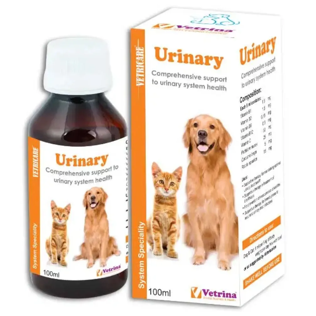 Vetricare Urinary syrup for Dogs and Cats (100ml)