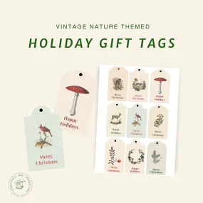 Victorian Holiday Gift Tags