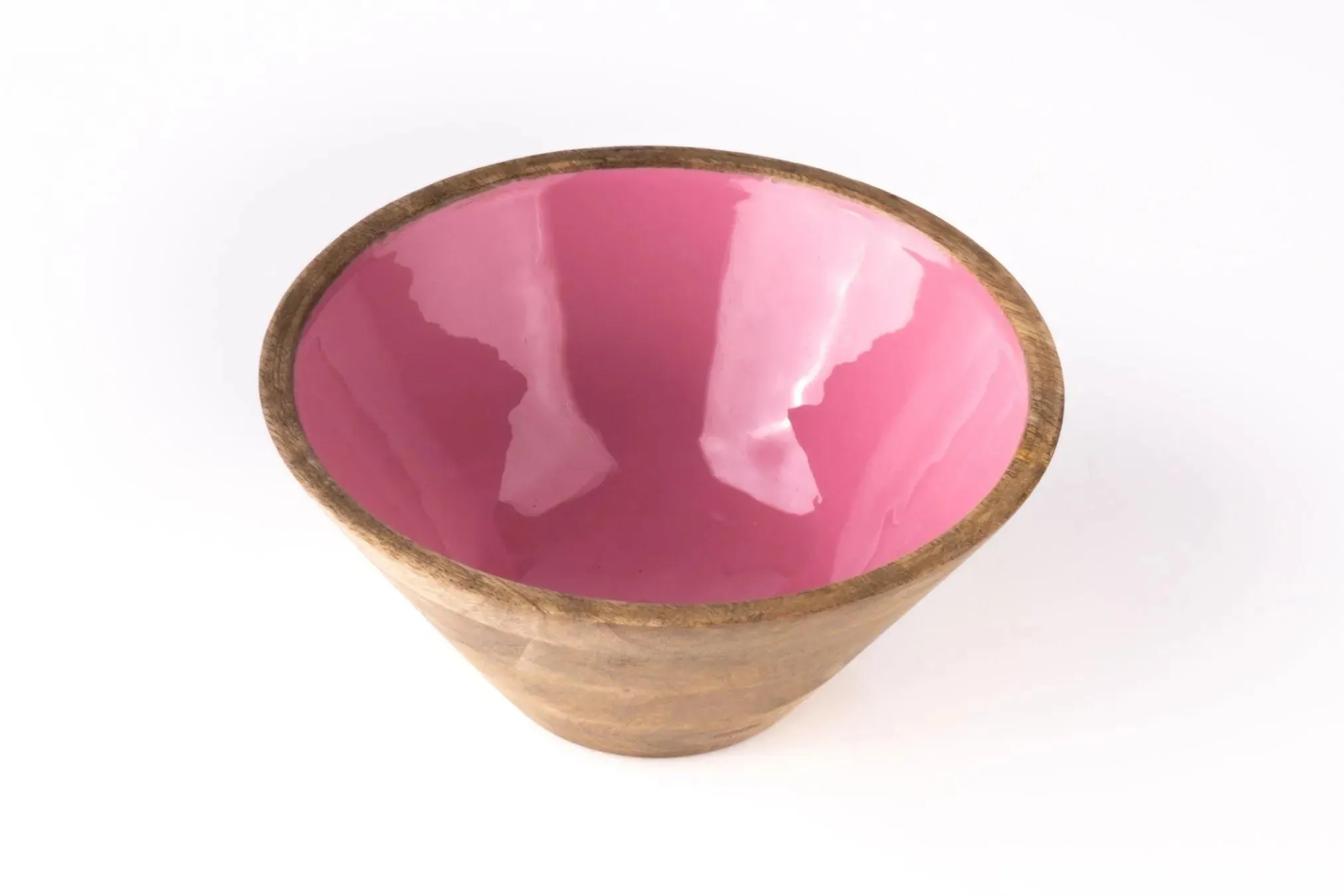 Vihana Wooden Serving Dip Bowl