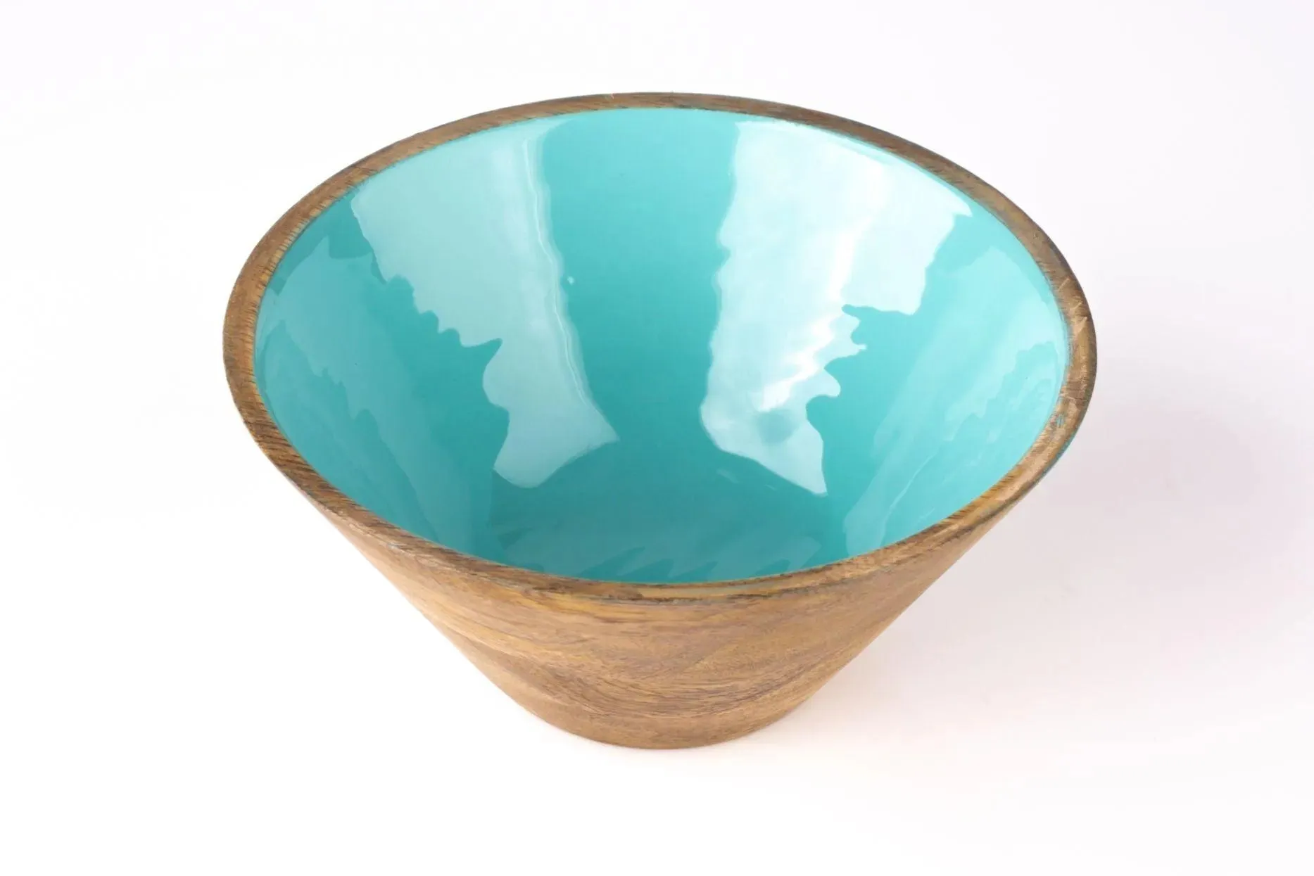 Vihana Wooden Serving Dip Bowl