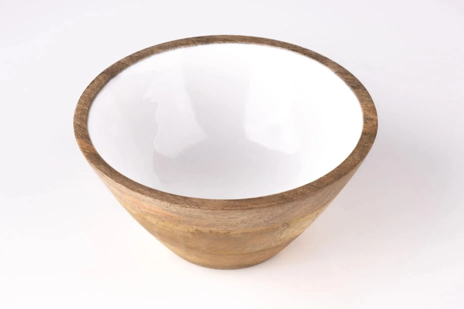 Vihana Wooden Serving Dip Bowl