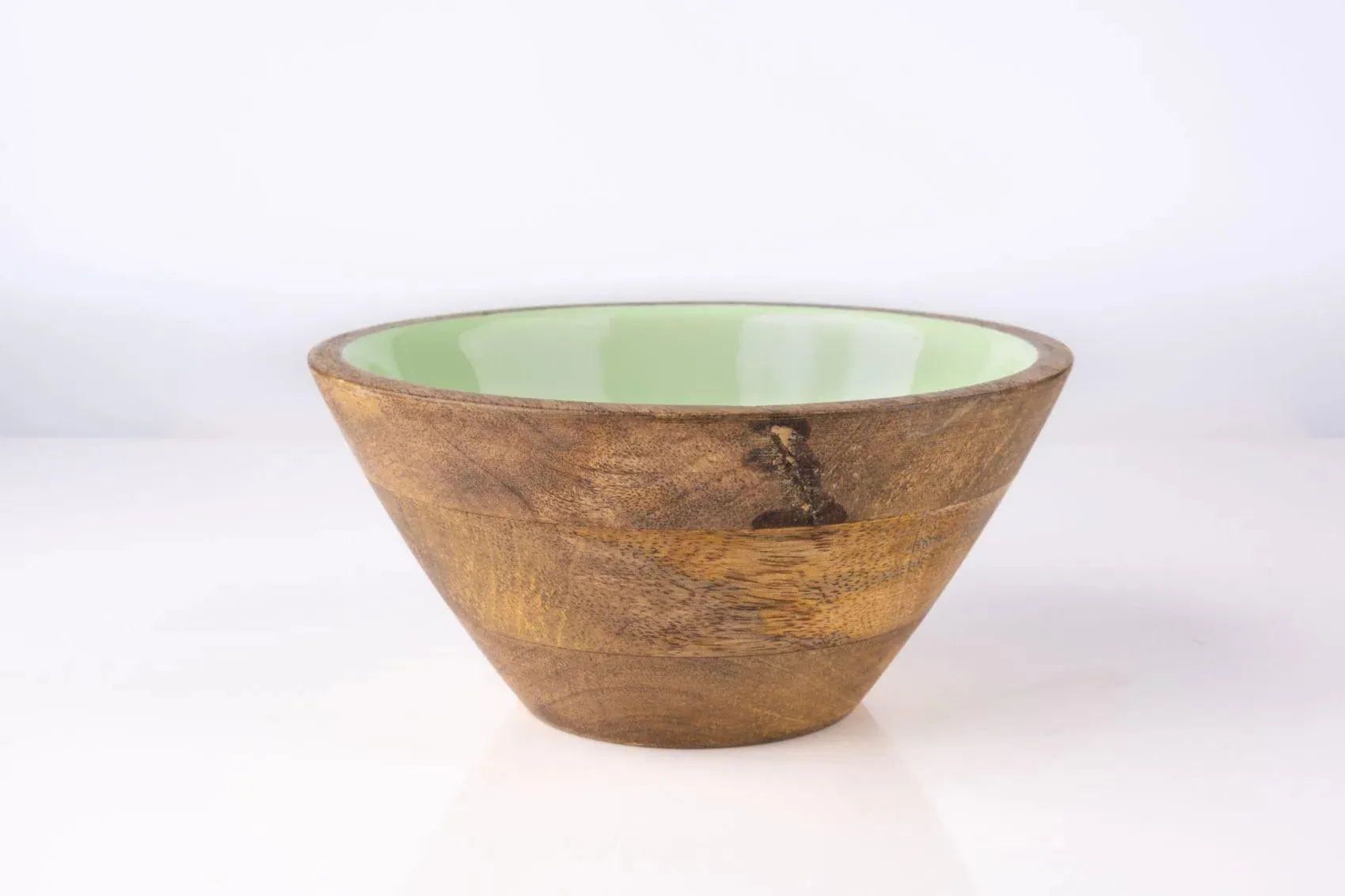 Vihana Wooden Serving Dip Bowl