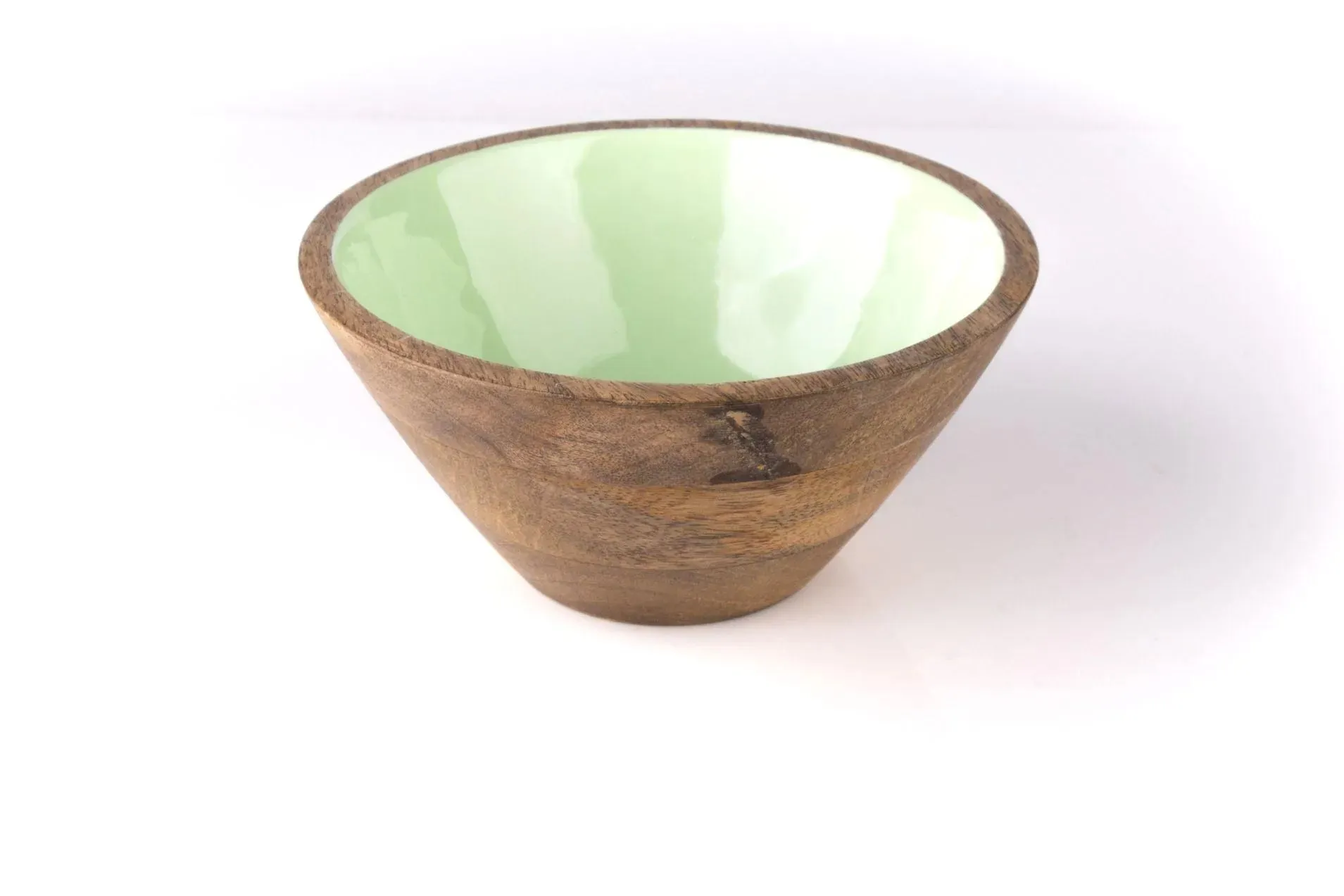 Vihana Wooden Serving Dip Bowl