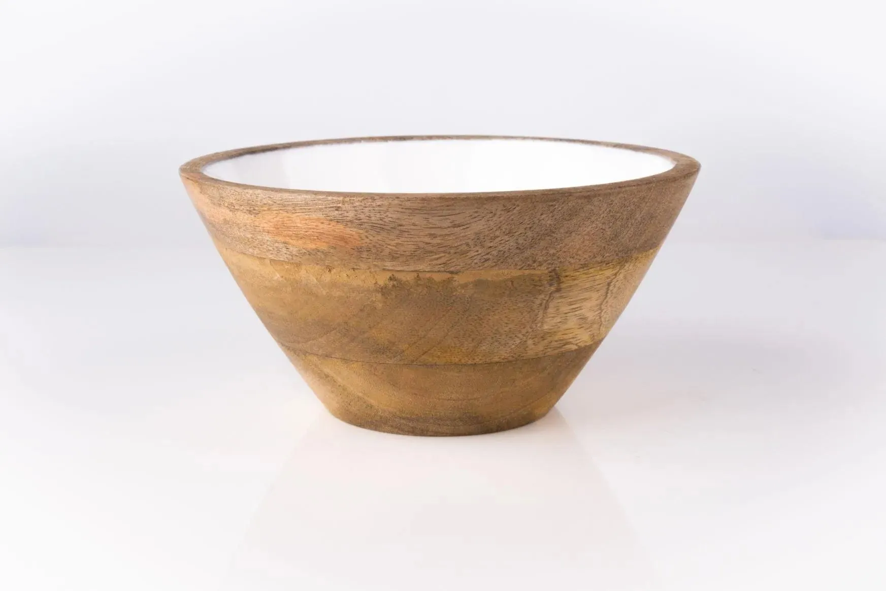 Vihana Wooden Serving Dip Bowl