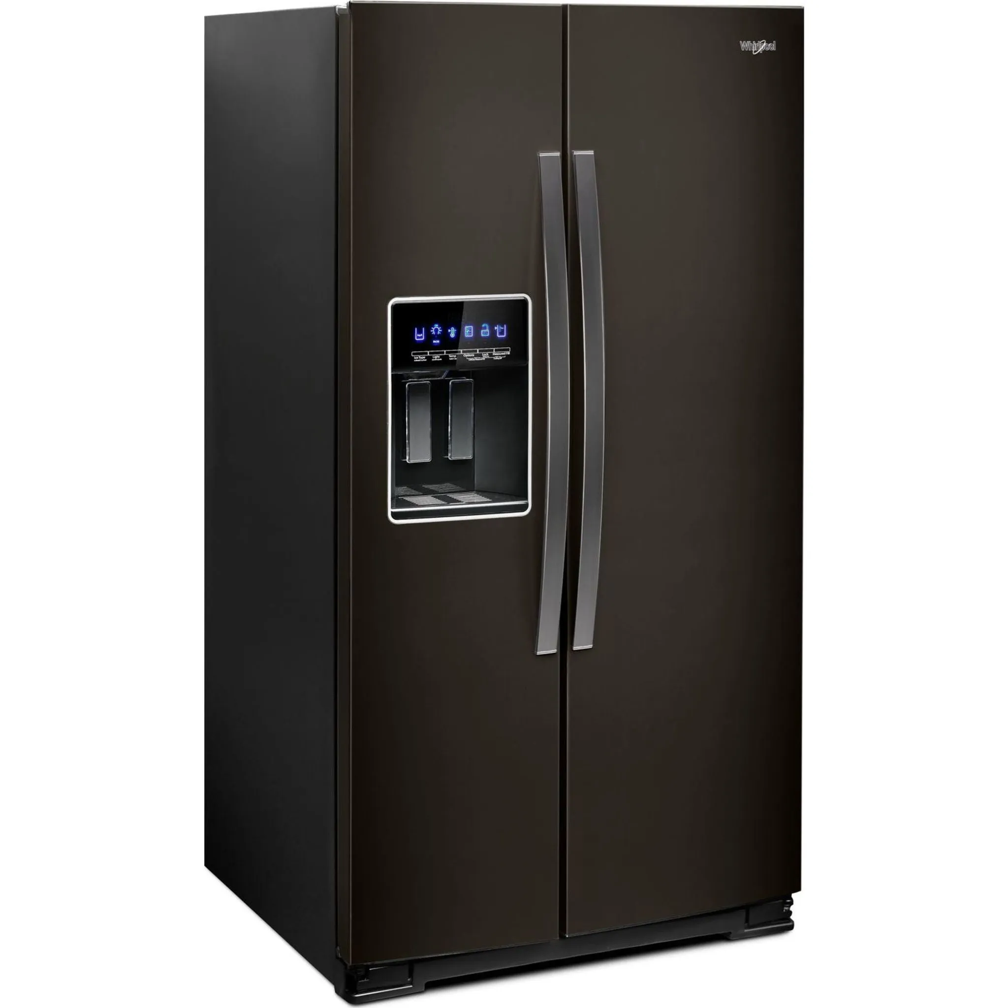 Whirlpool Side x Side Fridge (WRS588FIHV) - Black Stainless