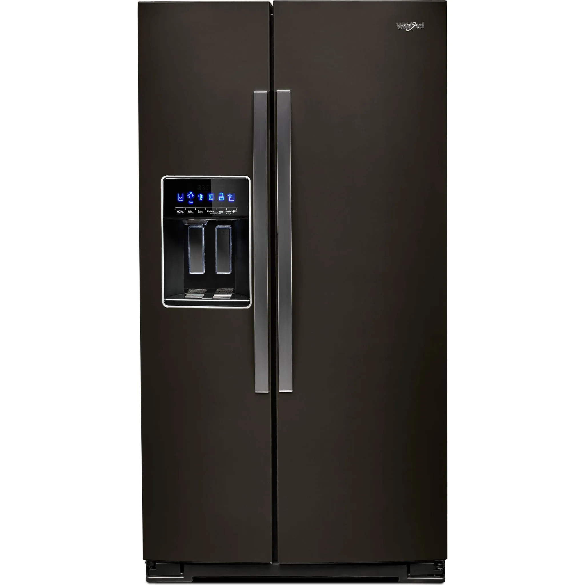 Whirlpool Side x Side Fridge (WRS588FIHV) - Black Stainless