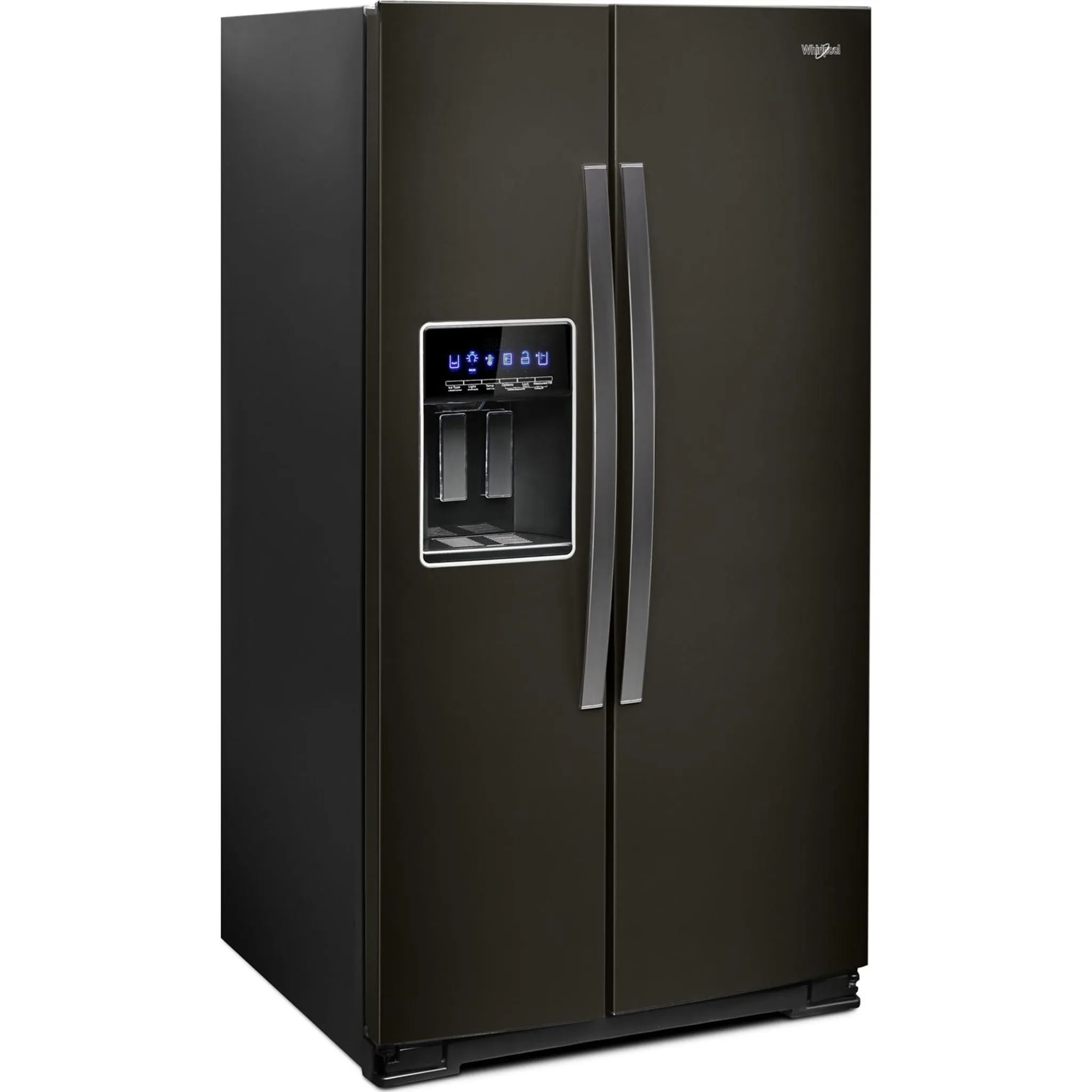 Whirlpool Side x Side Fridge (WRS588FIHV) - Black Stainless