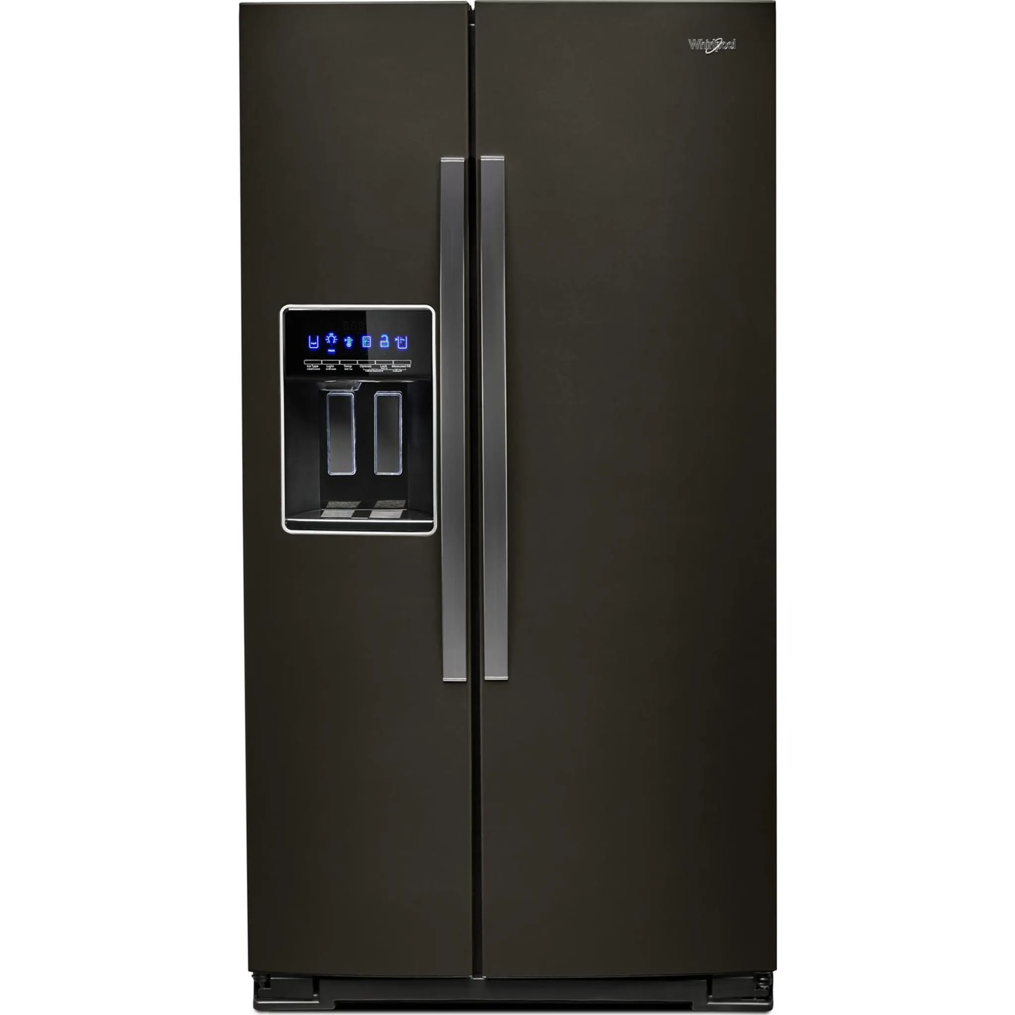 Whirlpool Side x Side Fridge (WRS588FIHV) - Black Stainless