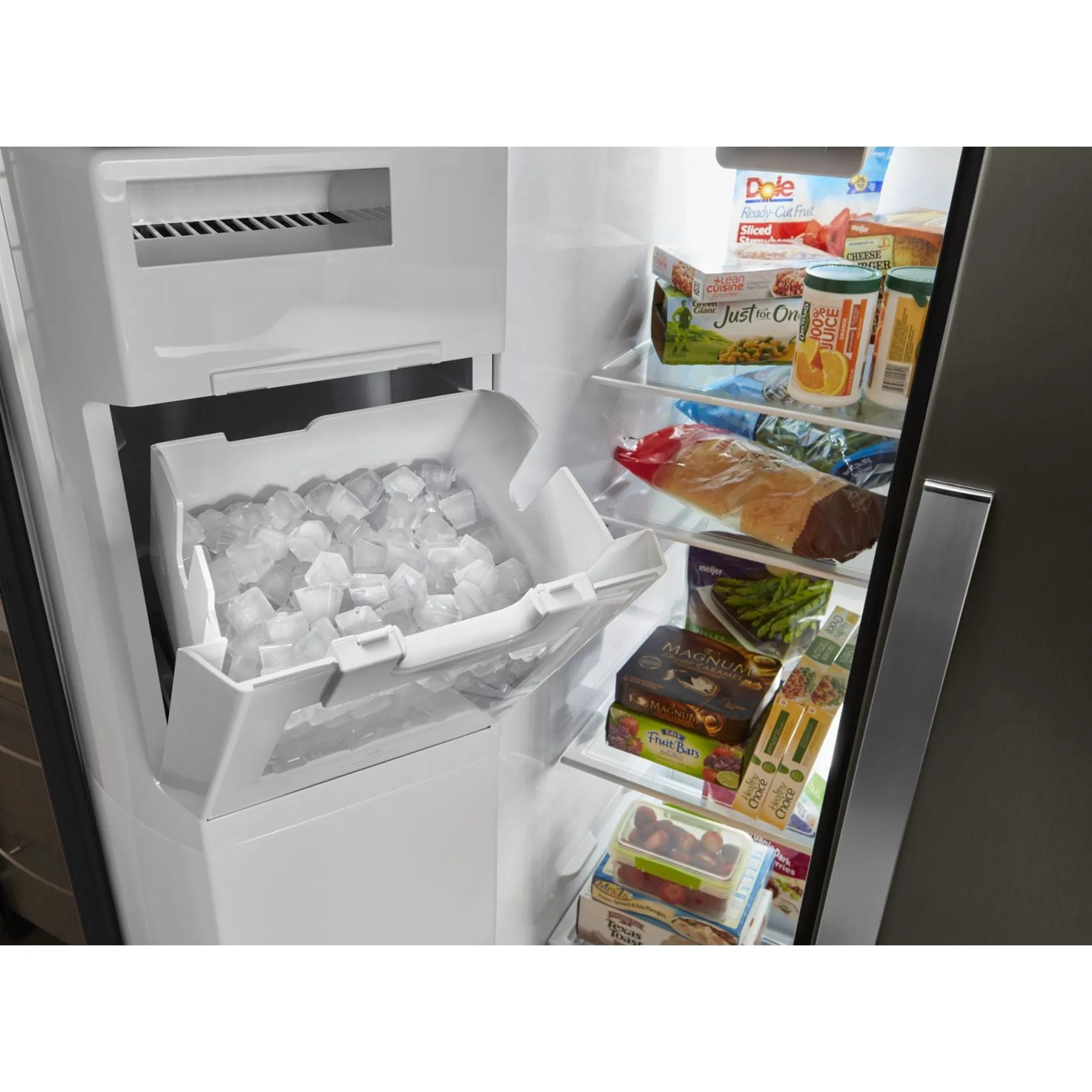 Whirlpool Side x Side Fridge (WRS588FIHV) - Black Stainless