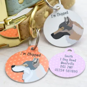 Wolfdog Personalised Dog ID Tag