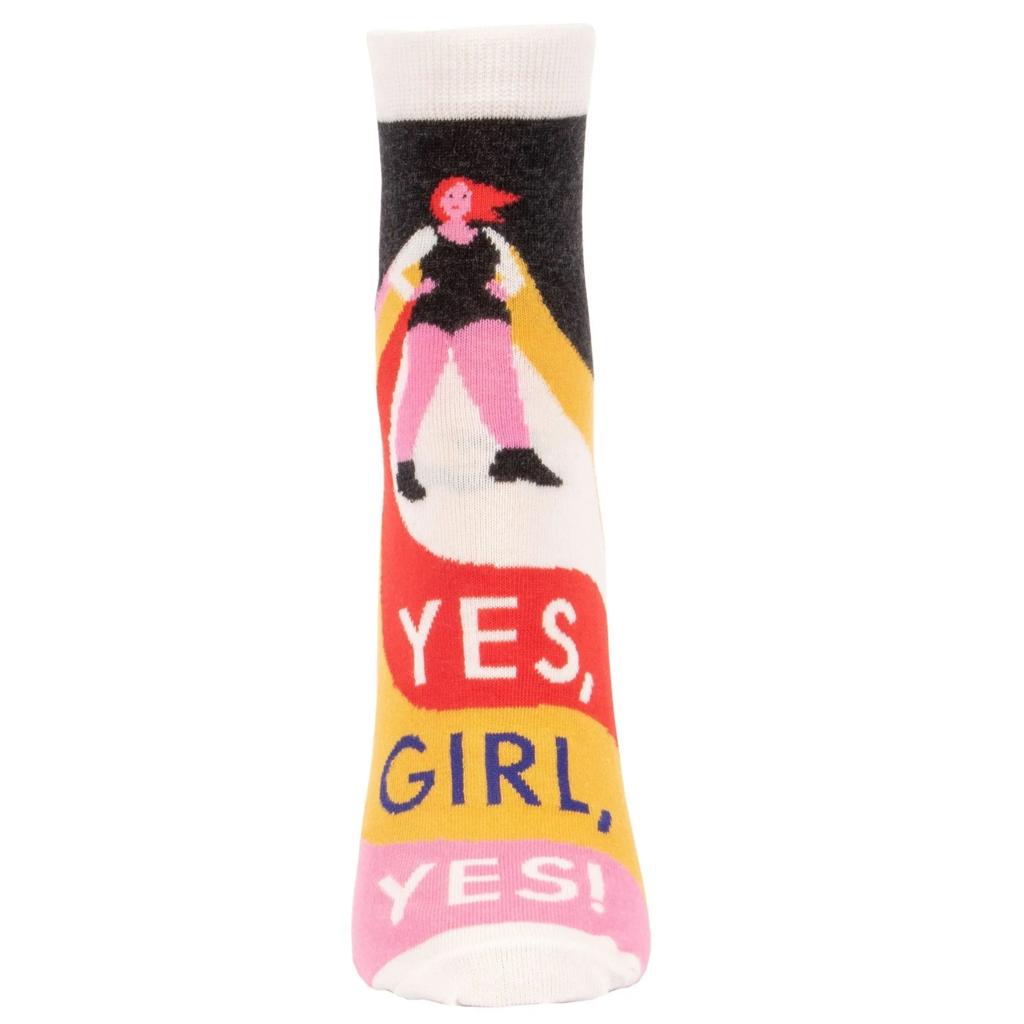 Yes, Girl, Yes Women's Ankle Socks | BlueQ at GetBullish